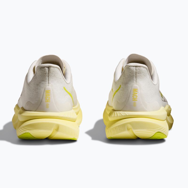 Dámské běžecké boty HOKA Mach 6 white/neon hoka citrus 6