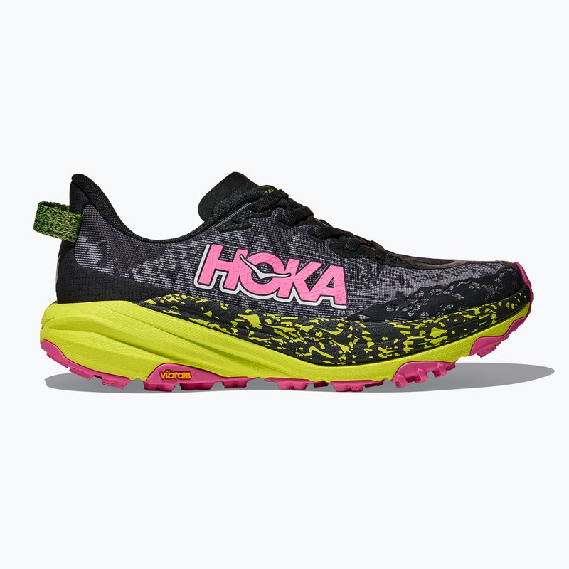 Dámské běžecké boty HOKA Speedgoat 6 black/neon rose 2