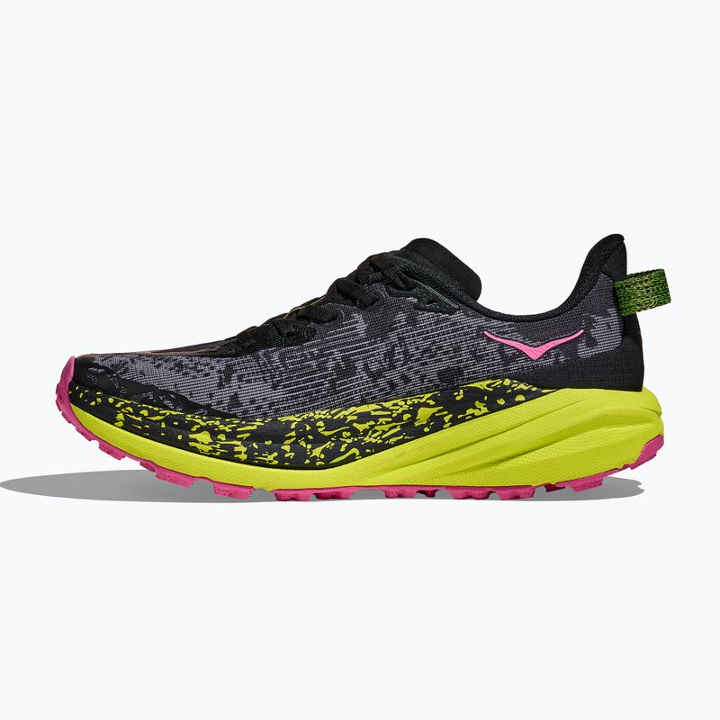 Dámské běžecké boty HOKA Speedgoat 6 black/neon rose 3