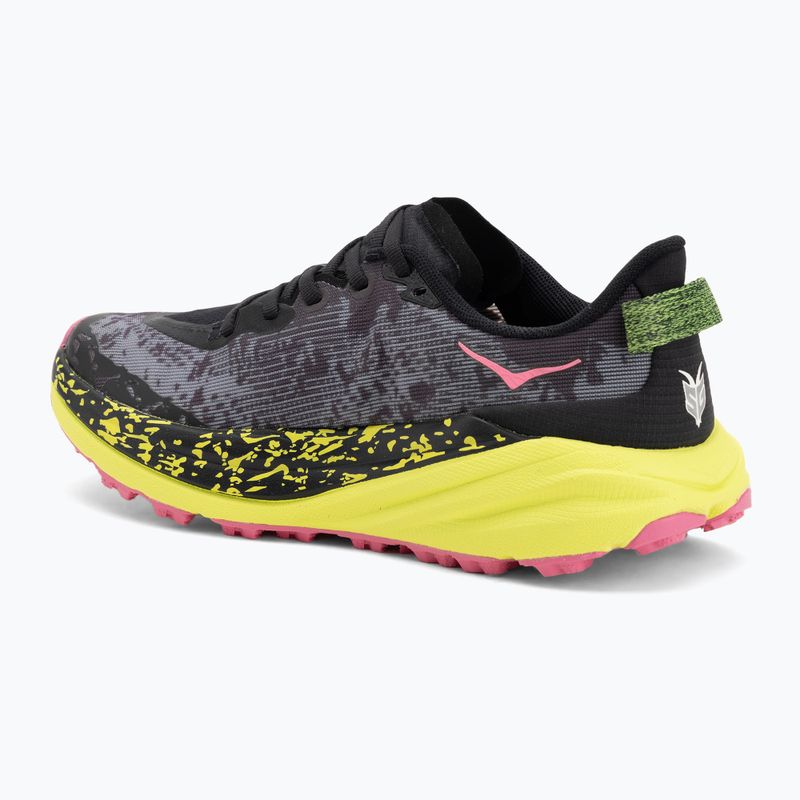 Dámské běžecké boty HOKA Speedgoat 6 black/neon rose 3