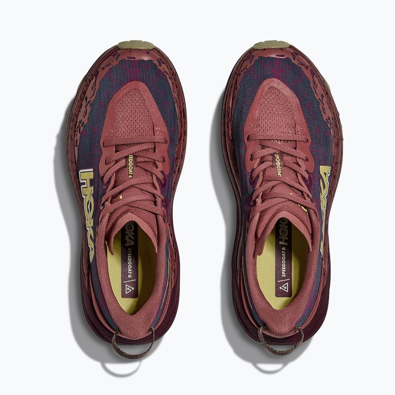 Dámské běžecké boty HOKA Speedgoat 6 rouge/black cherry 8