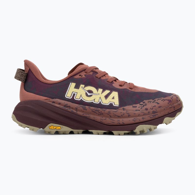 Dámské běžecké boty HOKA Speedgoat 6 rouge/black cherry 2