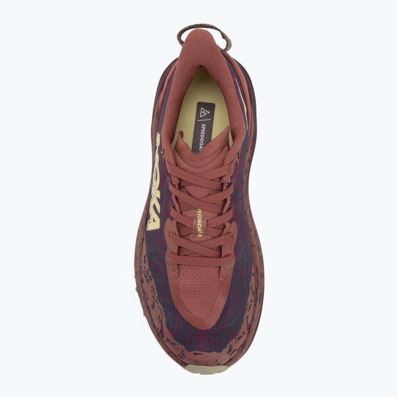 Dámské běžecké boty HOKA Speedgoat 6 rouge/black cherry 5