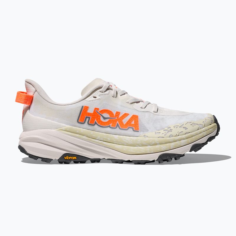 Pánské běžecké boty HOKA Speedgoat 6 Wide white/neon tangerine 2