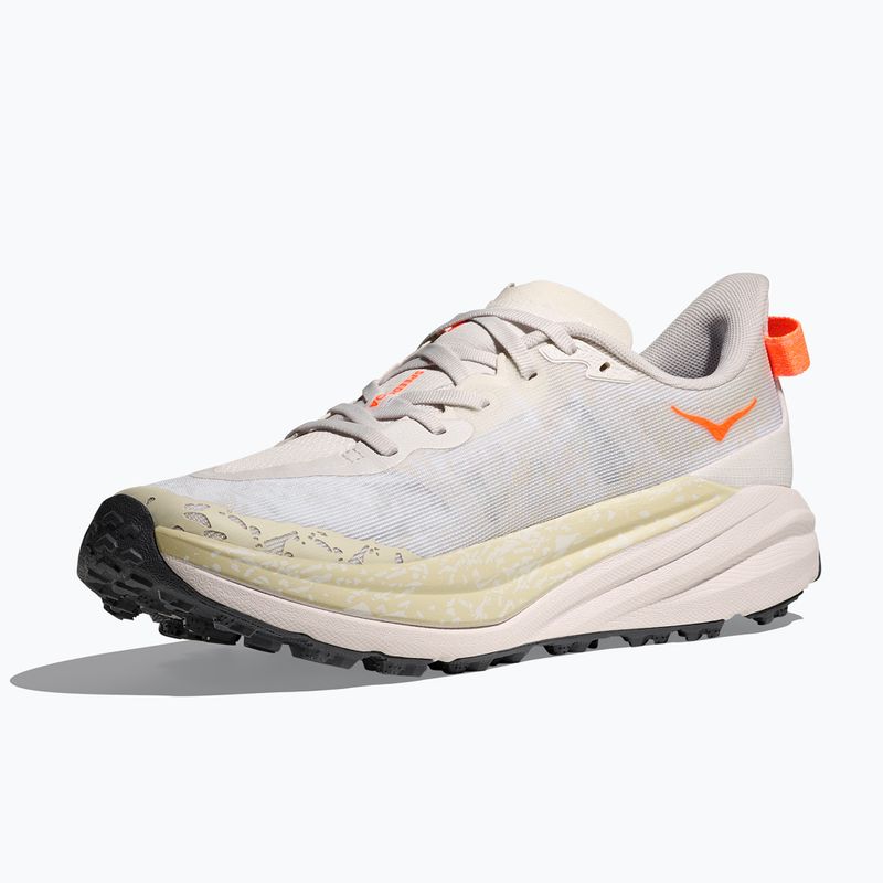 Pánské běžecké boty HOKA Speedgoat 6 Wide white/neon tangerine 4