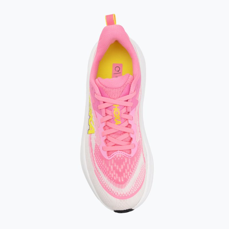 Dámské běžecké boty HOKA Skyflow neon rose/neon hoka citrus 5