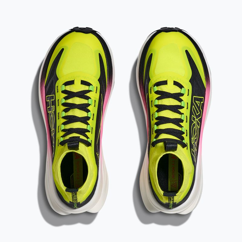 Dámské běžecké boty HOKA Tecton X 3 neon hoka citrus/black 8