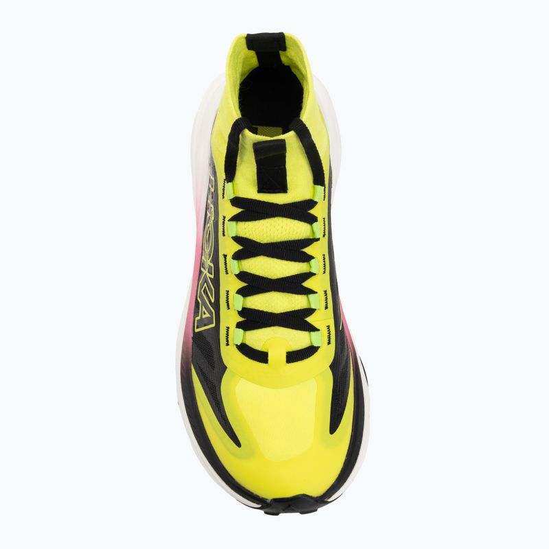 Dámské běžecké boty HOKA Tecton X 3 neon hoka citrus/black 5