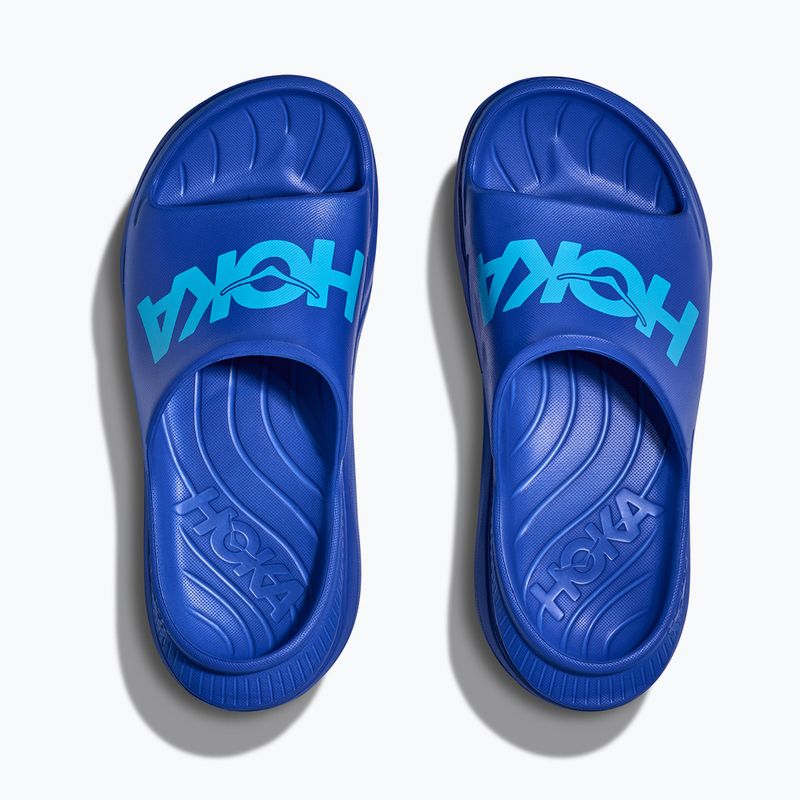 Nazouváky HOKA Ora Athletic Slide ultramarínová/skyward blue 8
