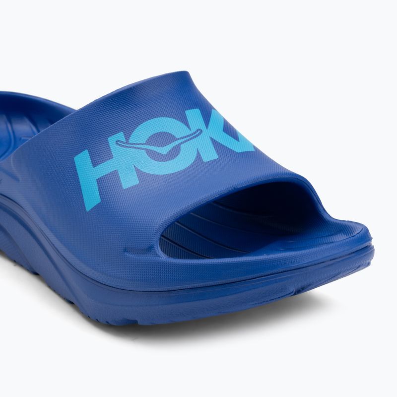 Nazouváky HOKA Ora Athletic Slide ultramarínová/skyward blue 7