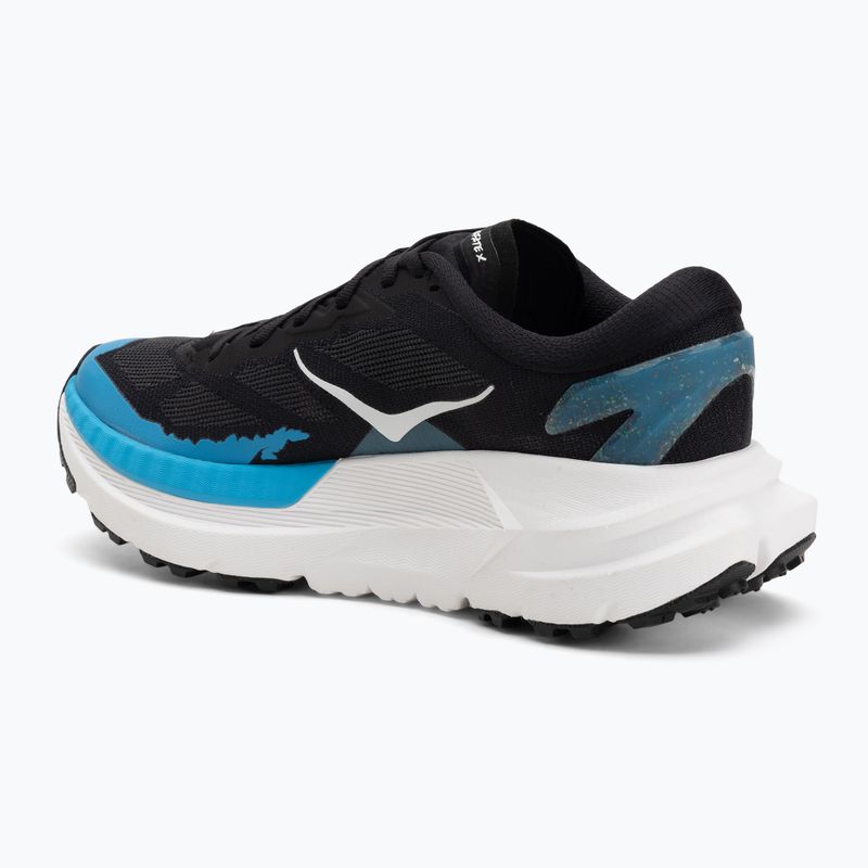 Pánské běžecké boty Hoka Mafate X black/skyward blue 3
