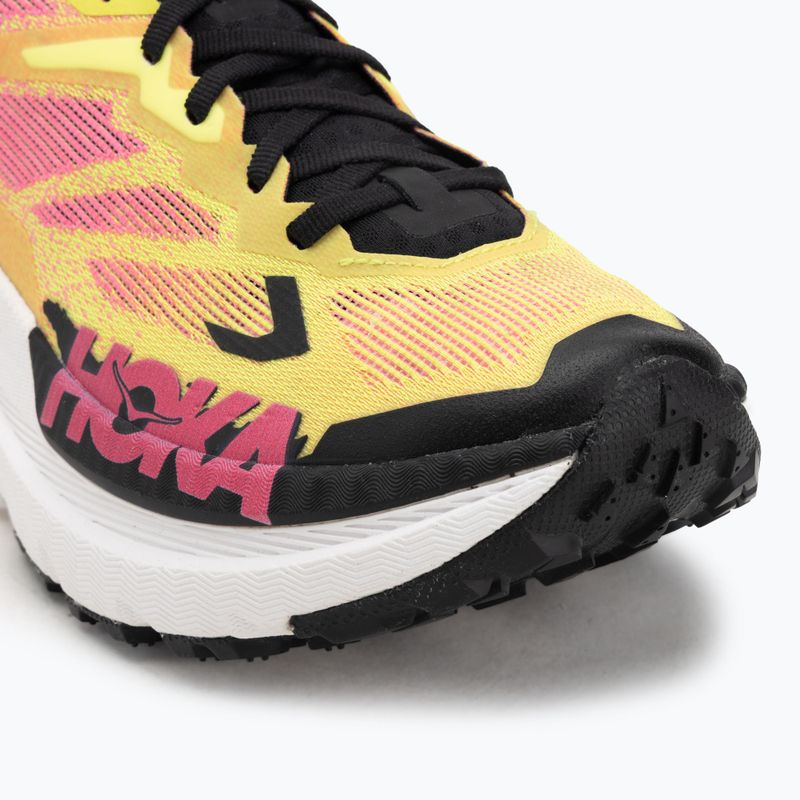 Pánské běžecké boty Hoka Mafate X neon hoka citrus/neon rose 7