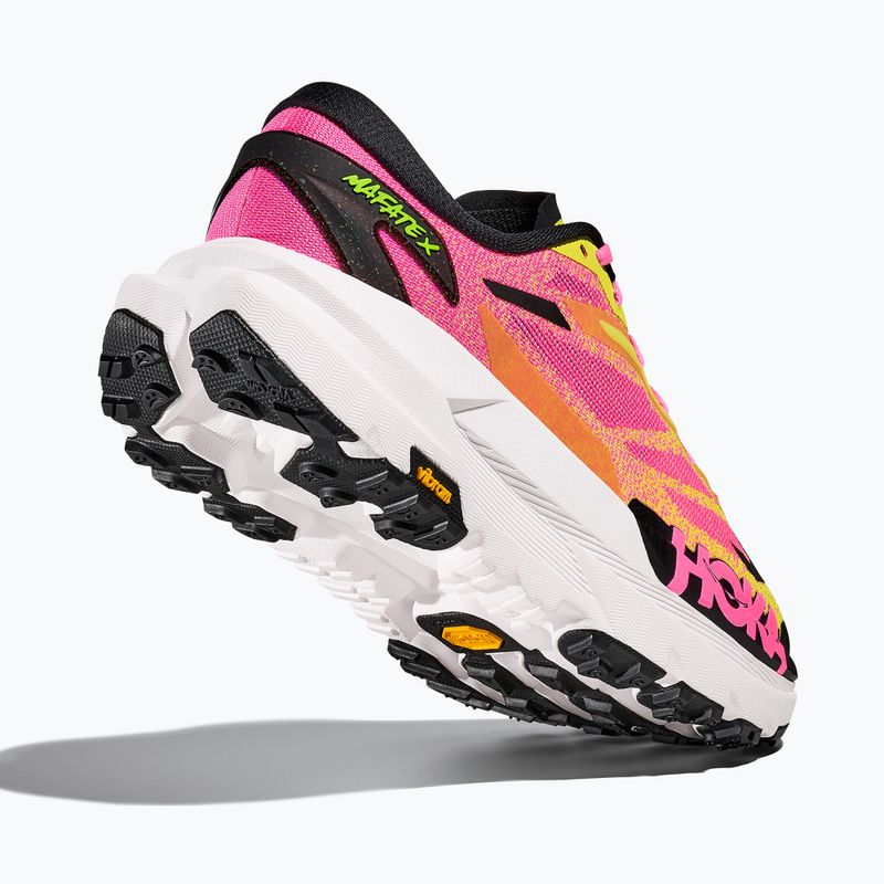 Pánské běžecké boty Hoka Mafate X neon hoka citrus/neon rose 5