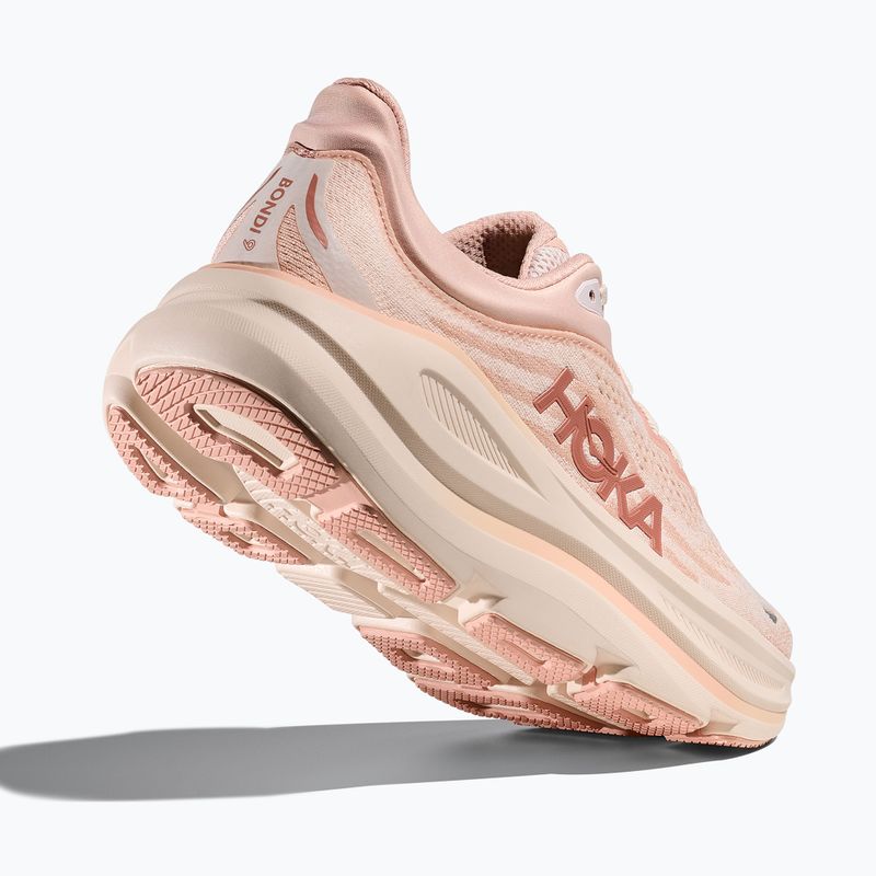 Dámské běžecké boty Hoka Bondi 9 rose latte/rose cream 5