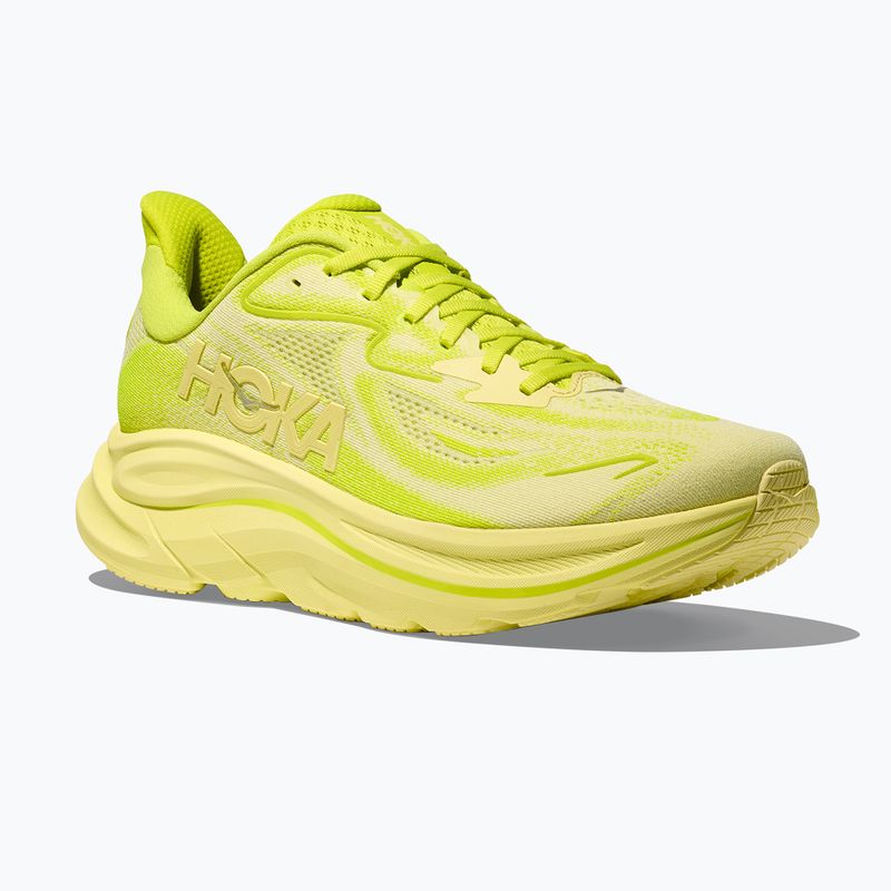 Pánské běžecké boty HOKA Clifton 10 neon hoka citrus/sunlight