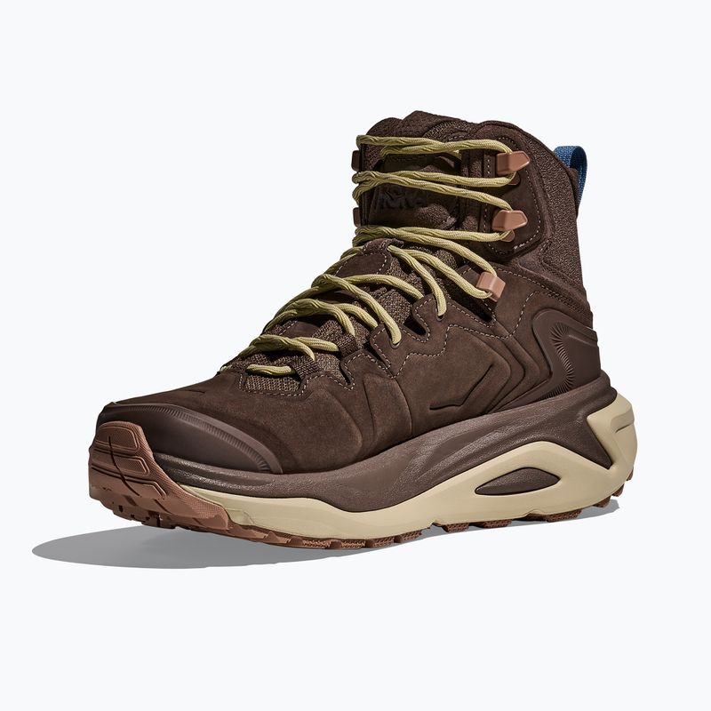 Pánské trekingové boty HOKA Kaha 3 GTX walnut/oyster mushroom 4