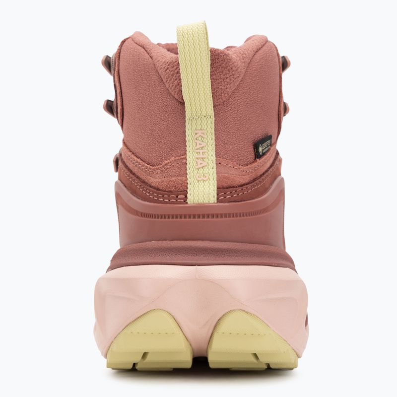 Dámské trekingové boty HOKA Kaha 3 GTX rouge/rose latte 6