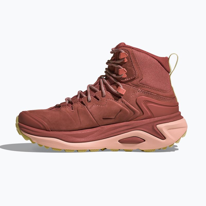 Dámské trekingové boty HOKA Kaha 3 GTX rouge/rose latte 10