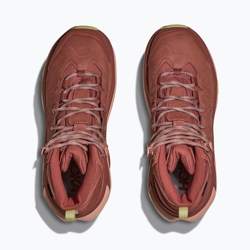 Dámské trekingové boty HOKA Kaha 3 GTX rouge/rose latte 15