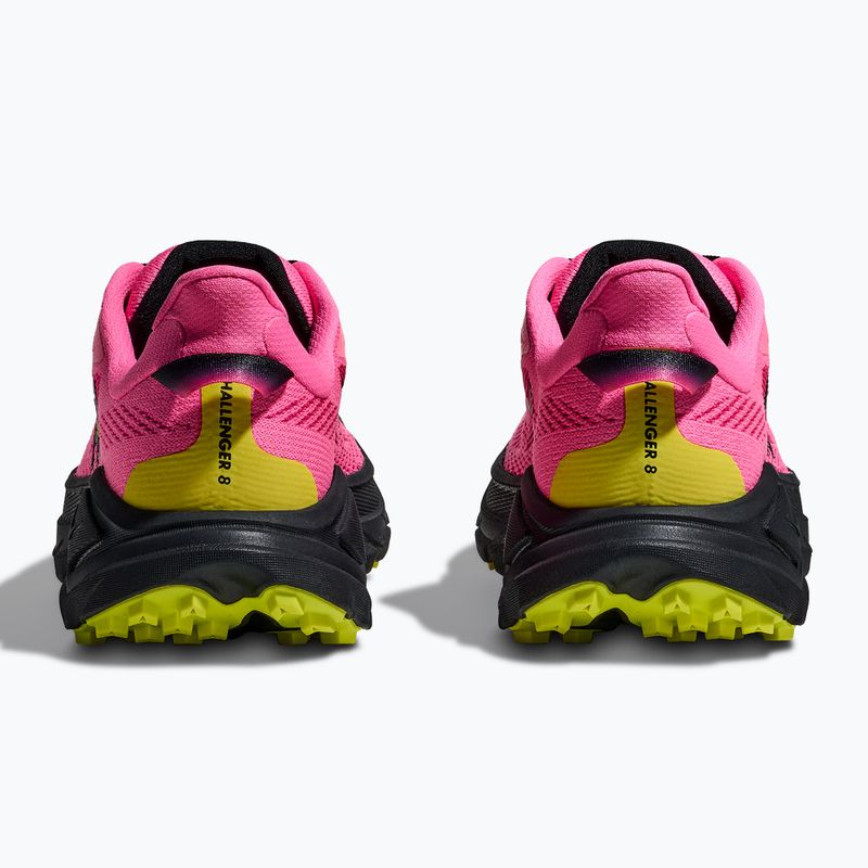 Dámské běžecké boty HOKA Challenger 8 neon rose/black 6
