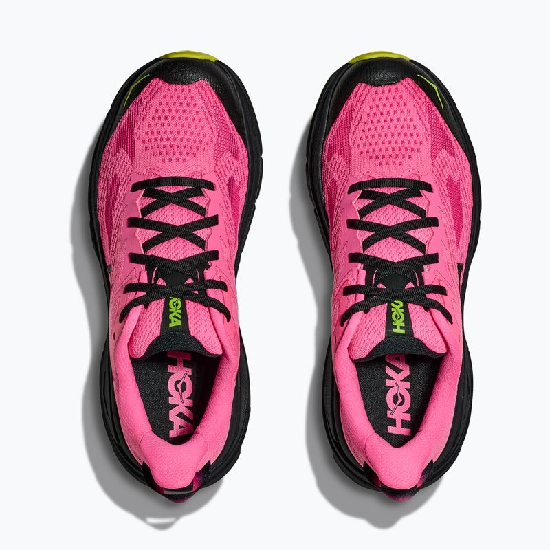 Dámské běžecké boty HOKA Challenger 8 neon rose/black 8