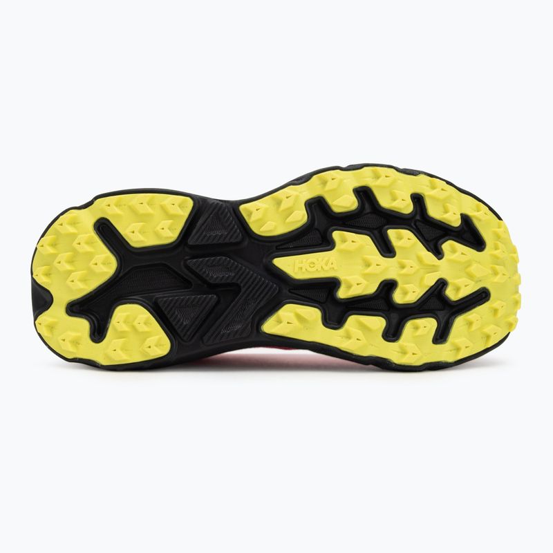 Dámské běžecké boty HOKA Challenger 8 neon rose/black 4