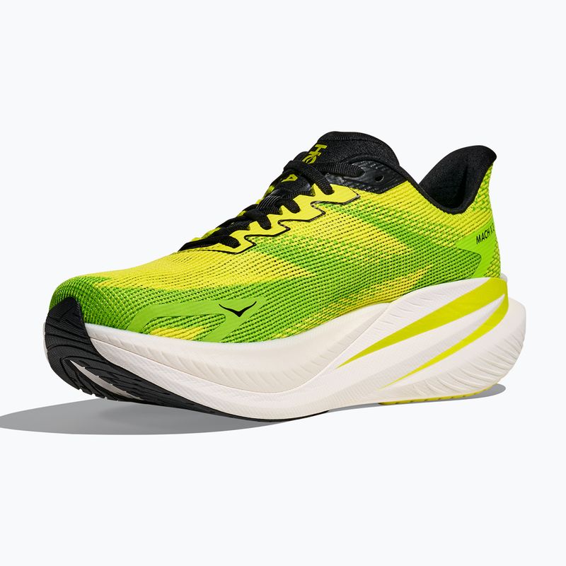 Pánské běžecké boty Hoka Mach X 3 neon Hoka citrus/neon lime 4