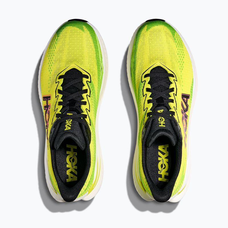 Pánské běžecké boty Hoka Mach X 3 neon Hoka citrus/neon lime 8