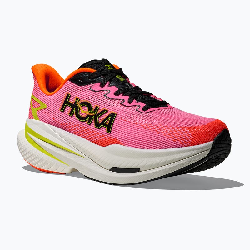 Dámské běžecké boty Hoka Mach X 3 neon rose/neon tangerine
