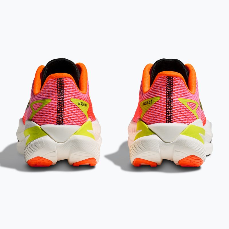 Dámské běžecké boty Hoka Mach X 3 neon rose/neon tangerine 6