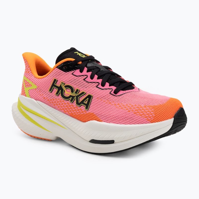 Dámské běžecké boty Hoka Mach X 3 neon rose/neon tangerine