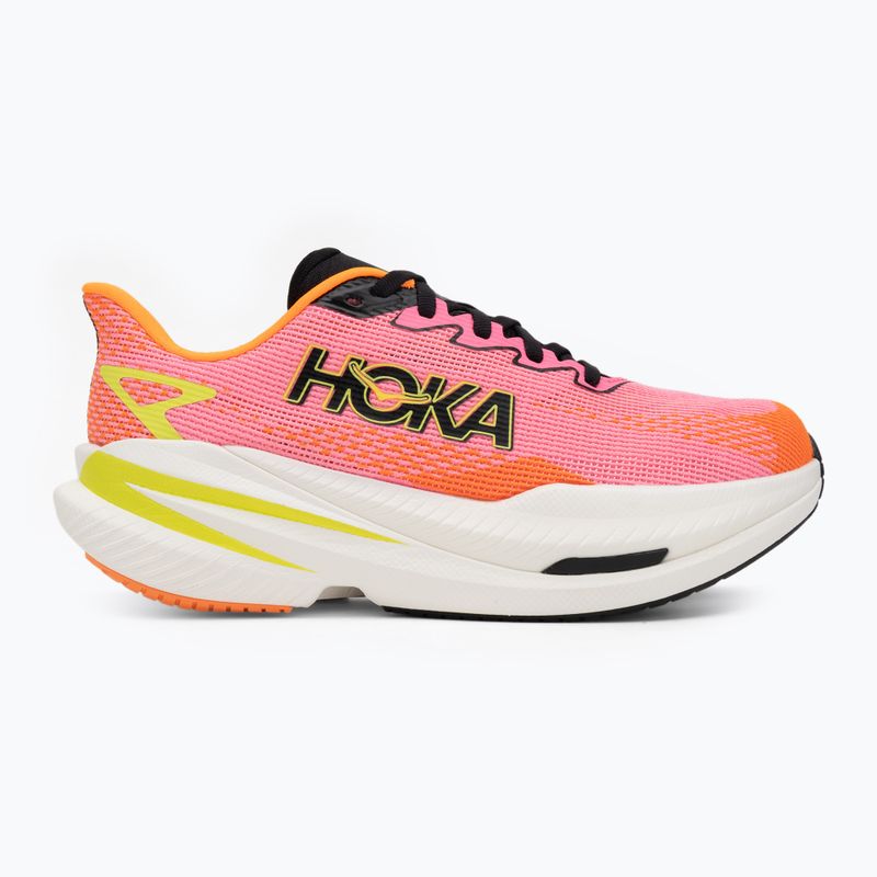 Dámské běžecké boty Hoka Mach X 3 neon rose/neon tangerine 2