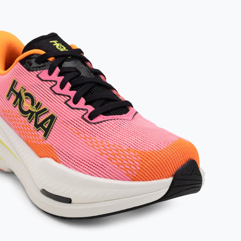 Dámské běžecké boty Hoka Mach X 3 neon rose/neon tangerine 7