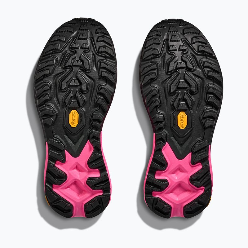 Pánské běžecké boty HOKA Mafate 5 neon rose/black 7