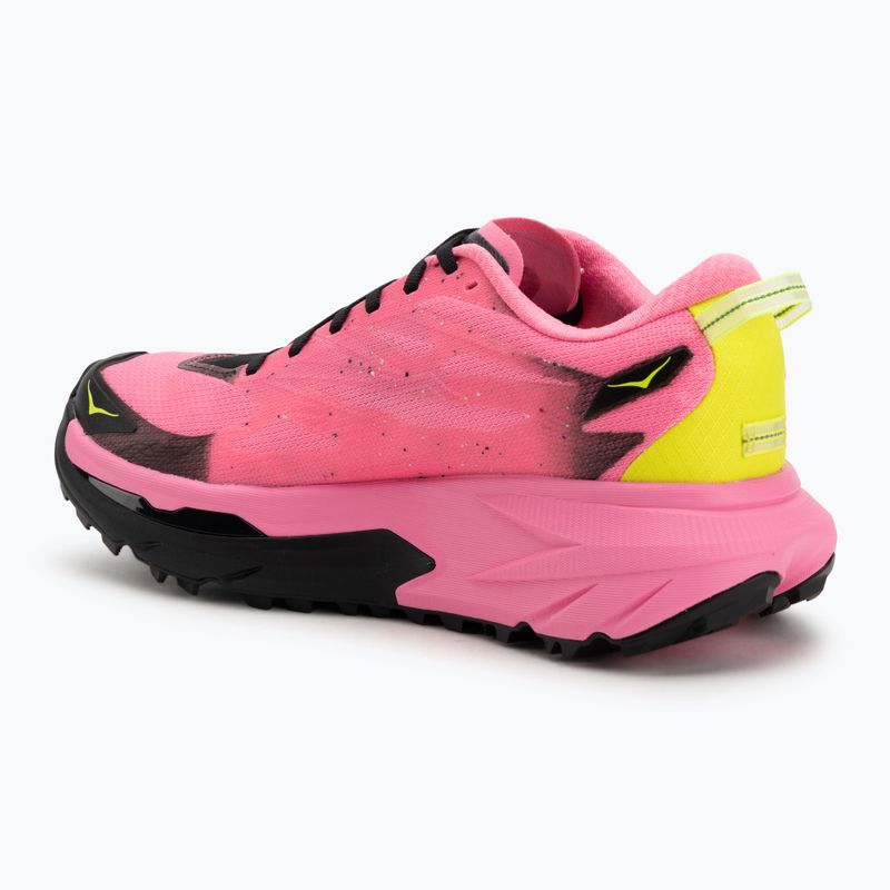 Pánské běžecké boty HOKA Mafate 5 neon rose/black 3