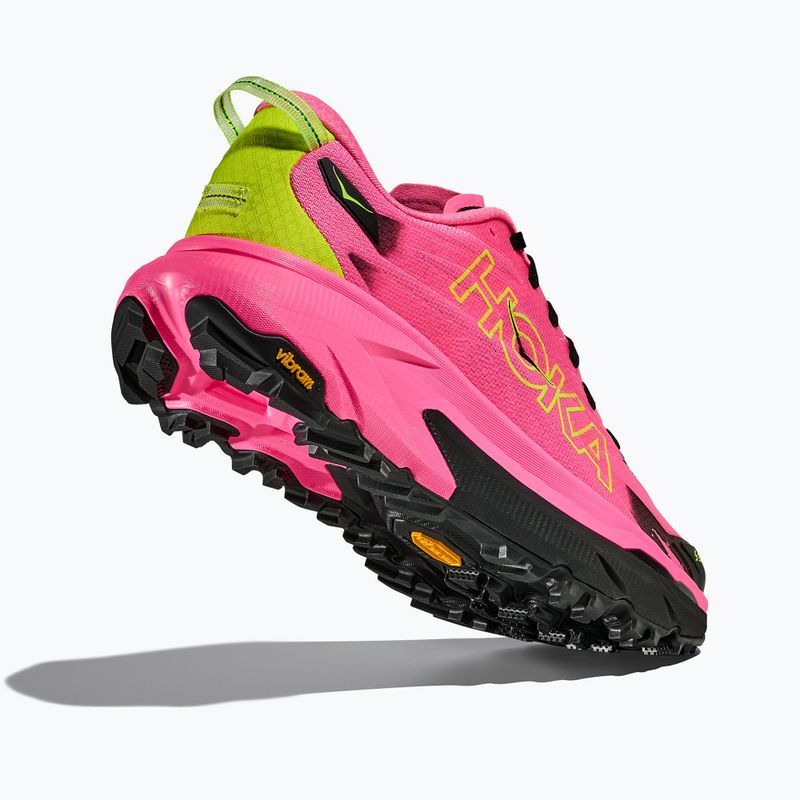 Dámské běžecké boty HOKA Matafe 5 neon rose/black 5