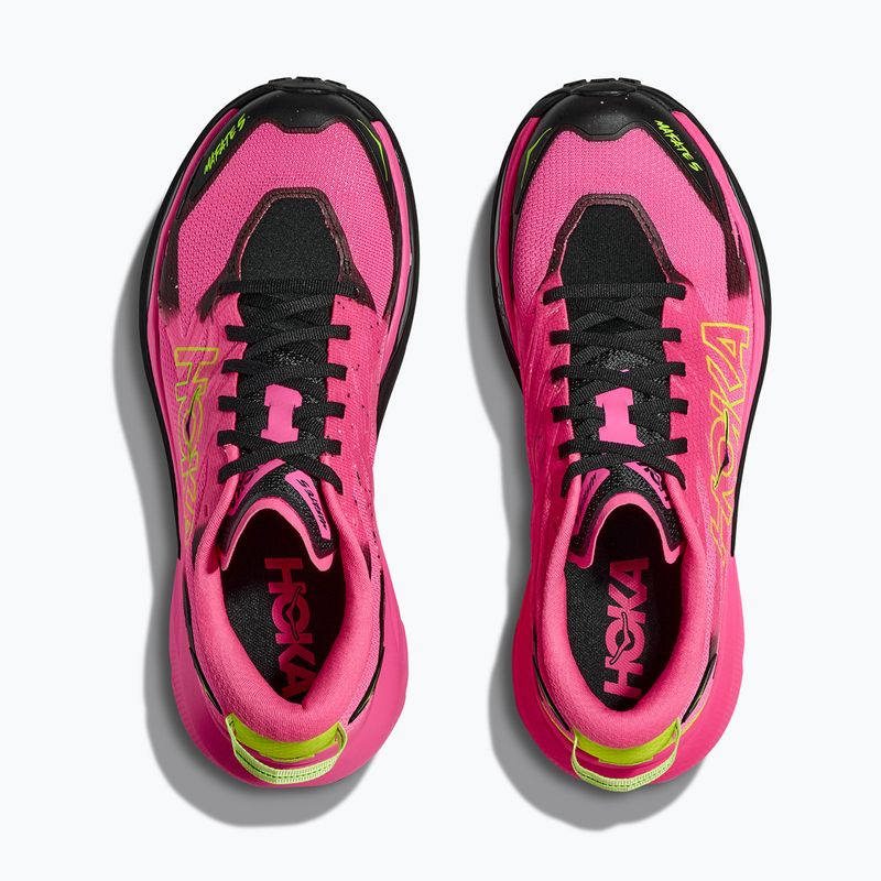 Dámské běžecké boty HOKA Matafe 5 neon rose/black 8