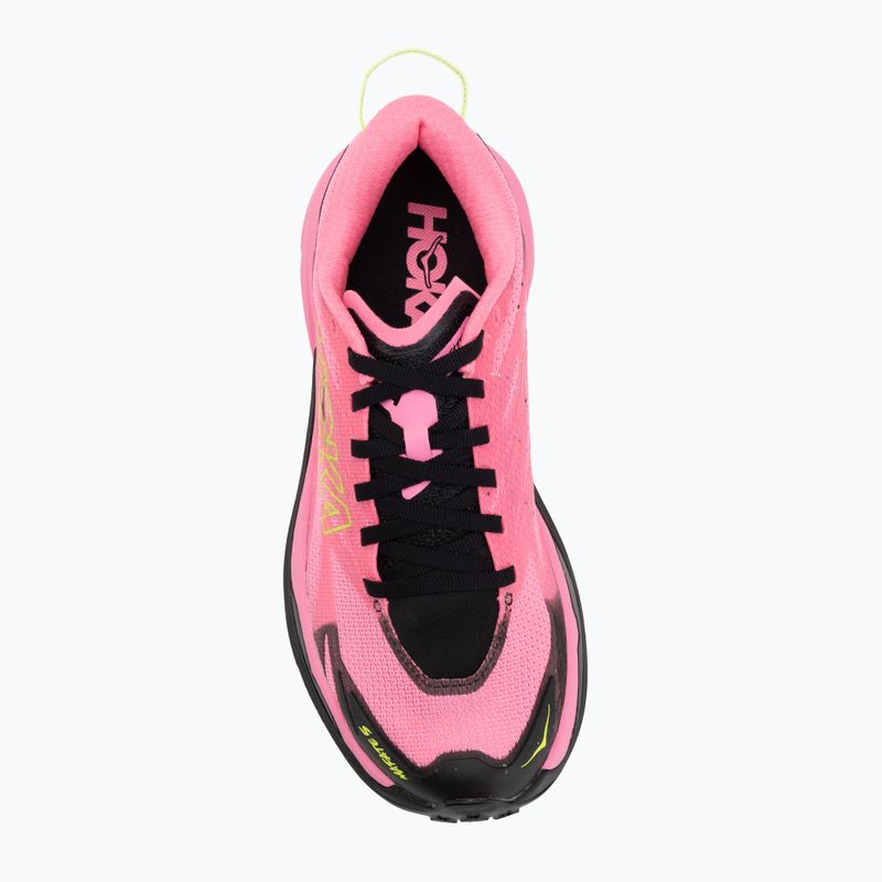 Dámské běžecké boty HOKA Matafe 5 neon rose/black 5