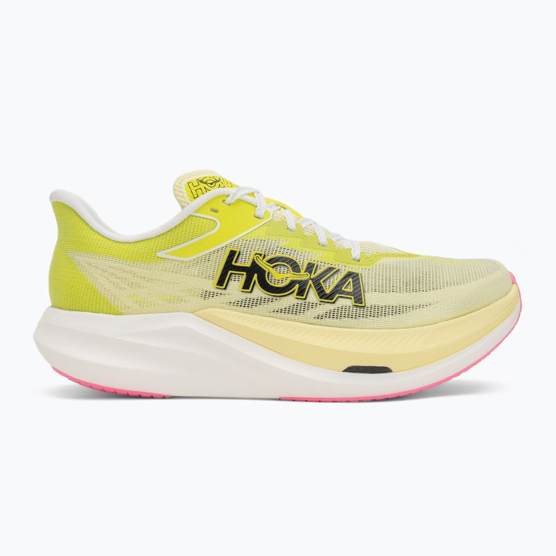 Běžecké boty HOKA Rocket X 3 sunlight/neon hoka citrus 2