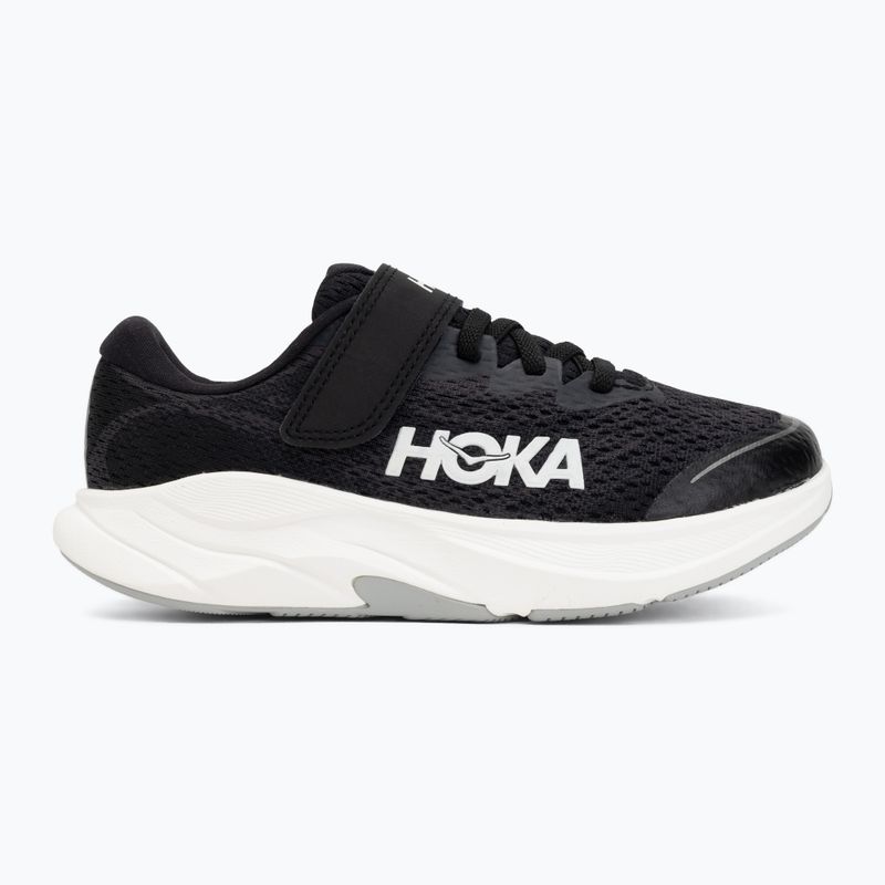 Dětské běžecké boty HOKA Rincon 4 Little Kids black/white 2