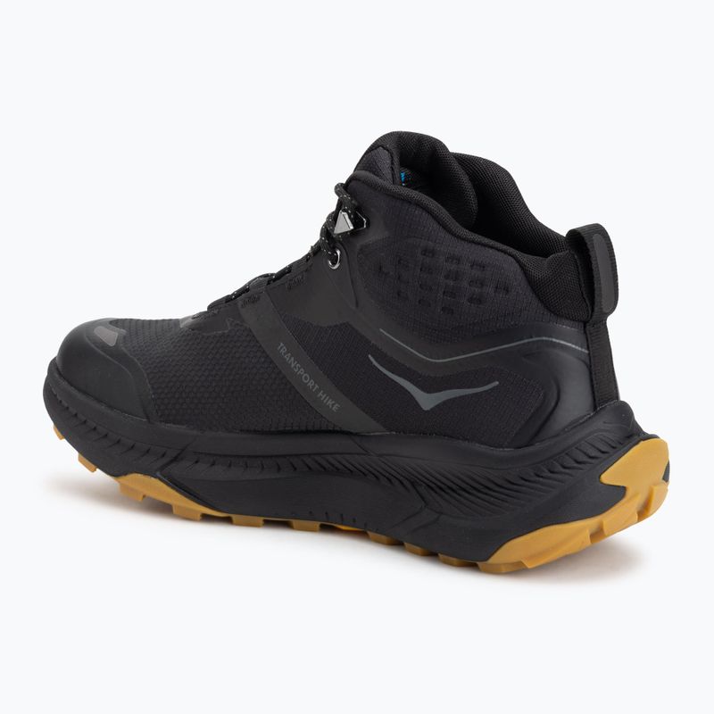 Pánské trekingové boty HOKA Transport Hike GTX black/black 3