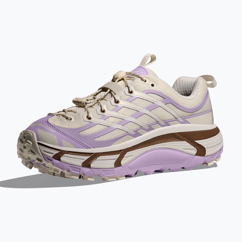Boty HOKA Mafate Three 2 Wordmark Alabaster/Iris Flower 4