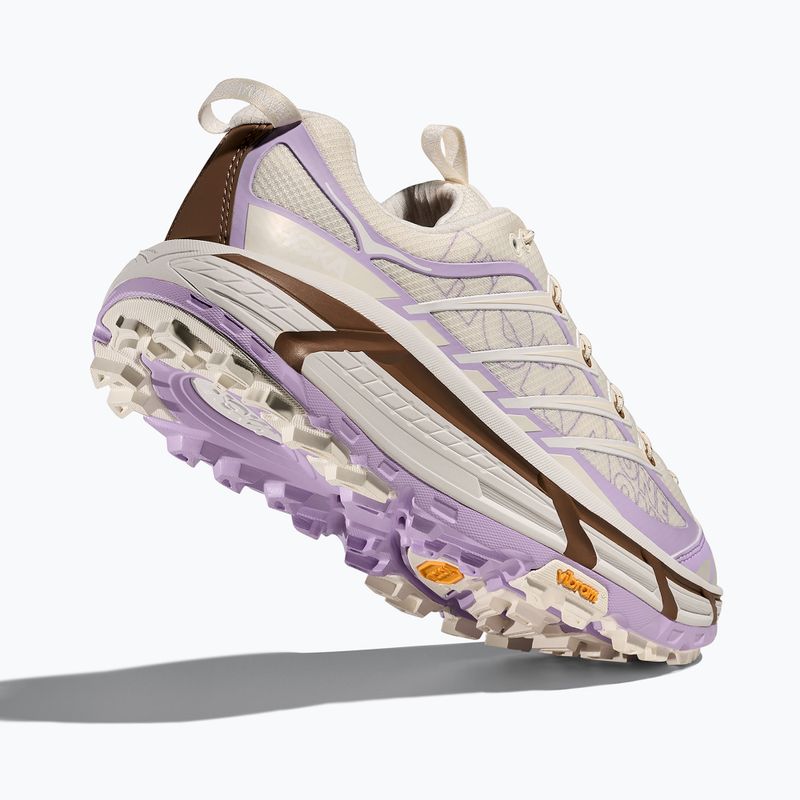 Boty HOKA Mafate Three 2 Wordmark Alabaster/Iris Flower 5