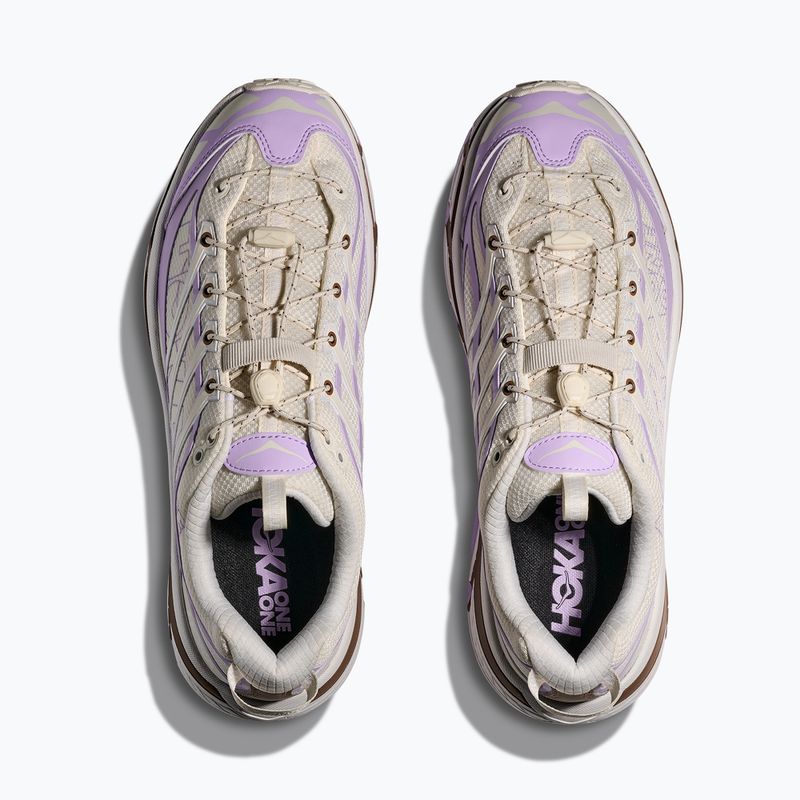 Boty HOKA Mafate Three 2 Wordmark Alabaster/Iris Flower 8