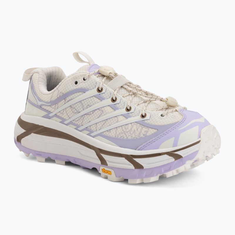 Boty HOKA Mafate Three 2 Wordmark Alabaster/Iris Flower