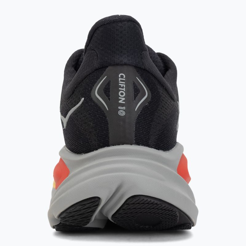 Pánská běžecká obuv HOKA Clifton 10 black/grey 6