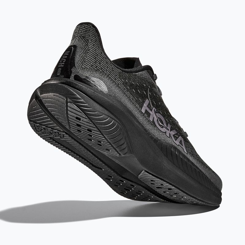 Dámské běžecké boty HOKA Mach 6 black/fuchcsia 5