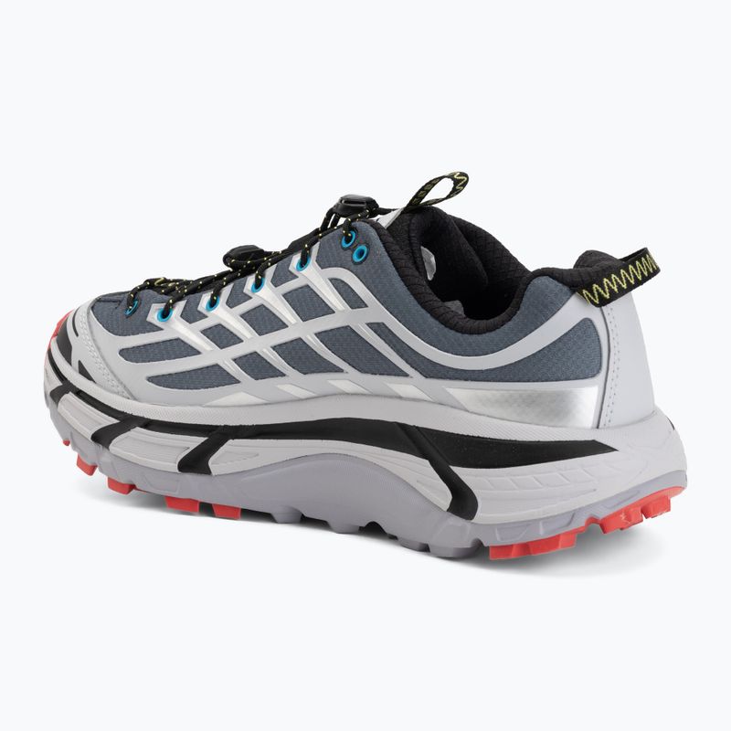 Boty HOKA Mafate Three 2 Wordmark Ash Grey/Outer Orbit 3