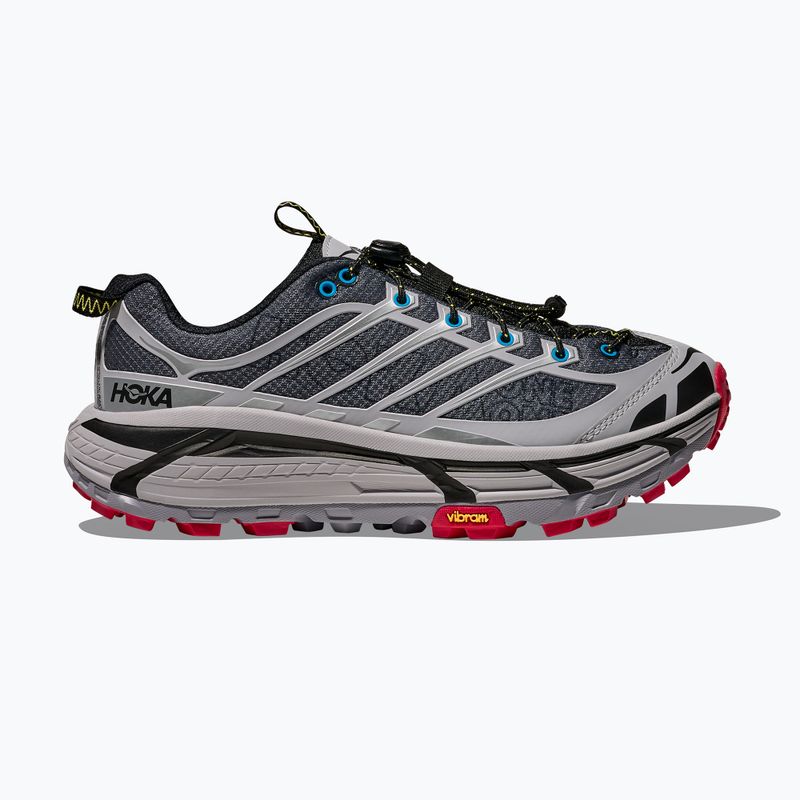 Boty HOKA Mafate Three 2 Wordmark Ash Grey/Outer Orbit 2