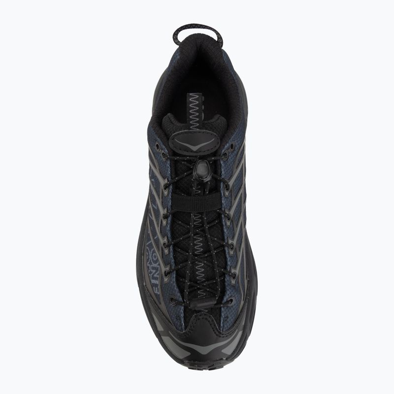 Boty HOKA Mafate Three 2 Wordmark Black/Outer Orbit 5